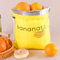 Yellow Banana Bag for Fridge, Shockproof Drawstring Storage Bag Keeps Fruits and Vegetables Fresher for Longer(35×28cm)