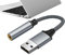 Adaptador de audio USB a 3,5 mm, tarjetas de sonido externas, convertidor de jack, cable de audio estéreo para ordenador portátil, PC, auriculares de escritorio, micrófono, conector de entrada y