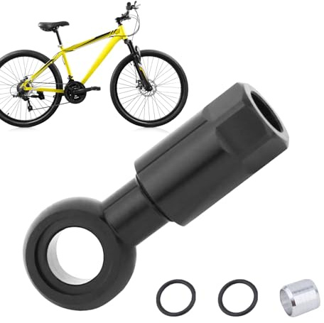 Bike Hydraulic Connector | Olive Schlauch Einsteckstück Ersatz | Präzision Hydraulik Verbinder für Rennrad Camping Outdoor Reisen