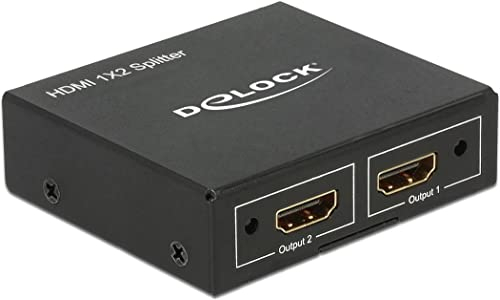 Delock HDMI Splitter 1 x HDMI in > 2 x HDMI Out 4K, único