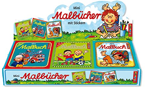 Lutz Mauder Lutz mauder13083 Mini Gemälde Bücher mit Aufkleber für Jungen