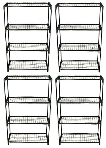 Selections 4-Tier Greenhouse Staging Shelving (Pack of 4)
