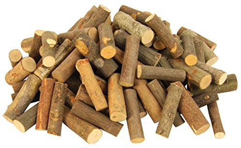 EDUPLAY 310063 Aststäbe zum basteln, Natur (1 Kg)