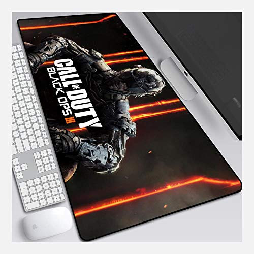 IGIRC Mouse Mat Call of Duty 900X400mm Mouse Pad,Extended XXL large Professional Gaming Mouse Mat with 3mm-Thick Base,for notebooks, PC, R