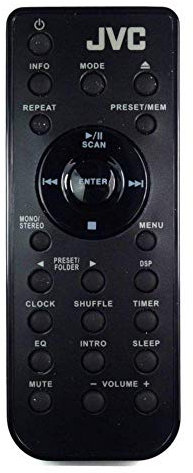 Véritable Haute-Fidélité Télécommande Rechange pour Jvc RD-D90/RDD90