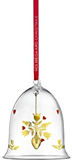 Holmegaard Weihnachtsglocke groß Ann-Sofi Romme klassisches Design, klar