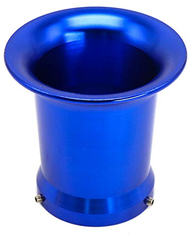 Coppa filtro aria da 50 mm, Interfaccia filtro carburatore Coppa dell'interfaccia del filtro dell'aria Coppa di aspirazione del carburatore modificata in alluminio CNC Per carburatore 21/24/26/28/30mm