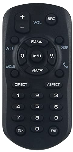 RM-RK258 Replacement Remote Control fit for JVC MONITOR WITH DVD RECEIVER KW-V41BT KW-V21BT KW-V11