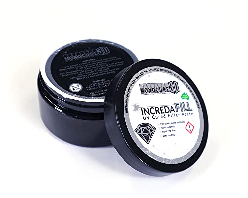 Monocure 3D 3DI-3903-250T Incredafill mastic durcissant aux UV, 350g