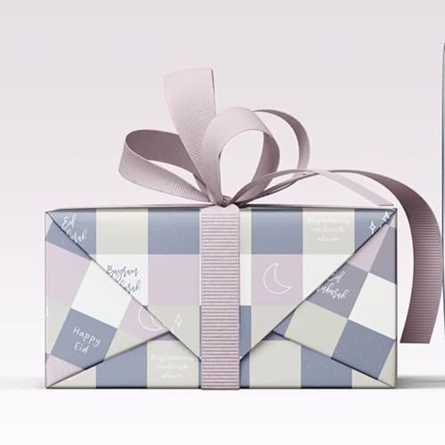 5x Bayram/EID Mubarak - scandi design – Geschenkpapier- Gift wrapping - bayram - Eid - Ramadan // 50 x 70 cm // 1 Motiv