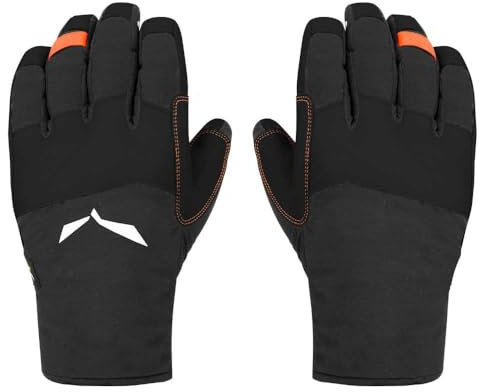 Salewa Male ORTLES TW M Gloves Fingerglove, Black Out/0910/4570, Large