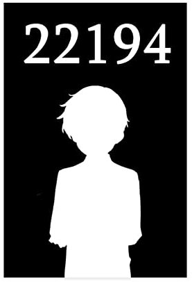 FISH DRAGATE The Promised Neverland Anime Poster 38 Leinwandposter Wandkunst Dekor Bild Gemälde für Wohnzimmer Schlafzimmer Dekoration Rahmen Stil 30 x 45 cm