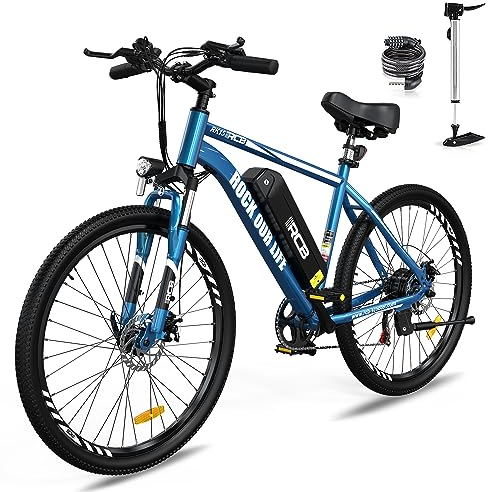 RCB E Bike RK15, Elektrofahrrad 26 Zoll mit 10.4Ah 36V Lithium-Akku,Elektrofahrrad für Erwachsene für Damen und Herren, 7-Gäng, City Electric Bike Reichweite bis zu 35-90Km