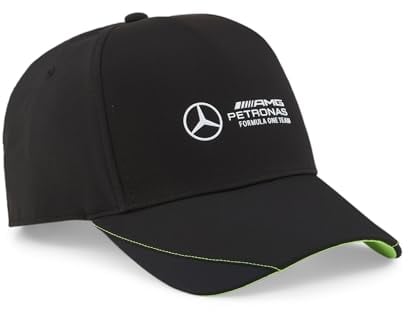 PUMA Erwachsene Mercedes-AMG Petronas Motorsport Baseball-Cap ErwachsenerBlack