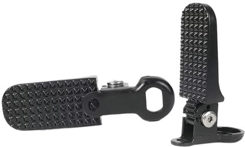 Dickly Pédales Arrière de Vélo, 2 Pièces, Plaques de Pied pour Moto et Vélo électrique