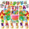 Number Birthday Balloon Decorations, Number Birthday Party Supplies, Theme Party Decoration Sets, Children's Party Decorations, Suitable for Children's Birthday Decoration
