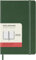Moleskine Tagesplaner, Tagesagenda 2026 12 Monate, Mit Festem Einband und Elastischem Verschluss, Pocket-Format 9x14, Farbe Grün