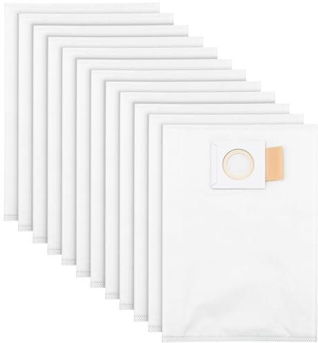 12 Pack 191C26-2 for Makita Filter Bag for Makita 18V X2 LXT Backpack Vacuum Models XCV17 and XCV18