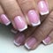 French Tip Nails -24pcs Square Press On Nails Short - White Tip French False Nails - Pink Color Fake nails With Glue - Glossy Full Cover Stick On nails For Women Girls nail Art DIY
