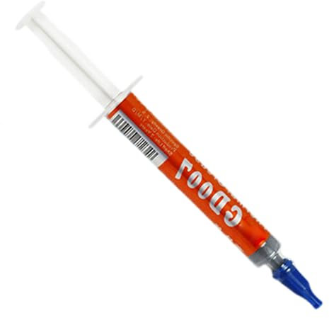 Evember Grasso Termico | Grasso Termico per PC Portatili | Siringa con Tubo in Silicone Conduttivo per CPU, PC, Stampanti, Componenti Elettronici e Dissipazione del Calore