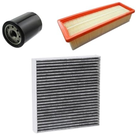 KIT 3 FILTRI TAGLIANDO COMPATIBILE CON FIAT PANDA 169 2003 1.2 BENZINA