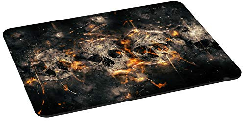 PEDEA Design Mouse Mat Large Skull Design