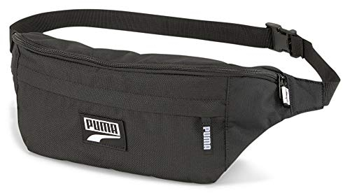 PUMA Unisex – Erwachsene Deck Waist Bag XL Gürteltasche, Black, OSFA