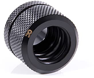 Alphacool Eiszapfen 14mm HardTube Anschraubtülle G1/4 - Deep Black Verbindung