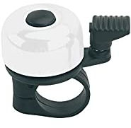 RV-Parts Fahrrad Klingel Bell Glocke Bike Handklingel Mini Fahrradklingel Metall Scooter Weiß