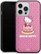 DeinDesign Premium Silikon Hülle kompatibel mit Apple iPhone 13 Pro Handyhülle schwarz Case Geburtstag Hello Kitty Kuchen