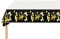 Geburtstag Schwarz Gold Tischdecke Happy 50th Birthday,137x274cm,Tischdekoration zum 50.Geburtstag, für Jungen,Mädchen, Männer,Frauen,Ihn,sie,rechteckige Kunststoff-Tischdecke für den 50.Geburtstag