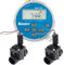 Kit Programmatore di irrigazione a batterie NODE200 Hunter + 2 elettrovalvole PGV100 9V 1