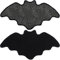 HXGONYI Fledermaus-Badematte, Halloween-Fledermaus-Badematte, Horror-Teppich, Türmatten, Sarg-Badematte, Gothic-Matten, Dekor für Badezimmer, Schlafzimmer, Küche, Zimmer, gruselige Hexe, Hexe,