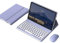 HEUCYL Custodia con Tastiera per Xiaomi Pad 5/5 PRO 11 Pollici con Mouse Tastiera Italiana Wireless Bluetooth Rimovibile Magnetica, Custodia Sottile con Cavalletto Multi Angolo,Viola