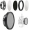 Carburatore Velocity Stack Filtro dell'aria per tromba modificato in lega di alluminio con filtro in spugna in rete d'acciaio per PWK32-34 mm, stile corto, aspirazione rapida, suggerisce per piccoli
