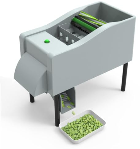 Peladora Automática Comercial De Guisantes Y Frijoles, Nueva Máquina Peladora Doméstica De Descascarado De Soja, Eficiencia De Descascarado 60 Gatos/h, Para Soja, Frijoles Negros, Habas De Lima