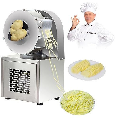 Picadora y cortadora de Verduras, trituradora eléctrica, cortadora de Verduras multifunción, máquina cortadora automática de Verduras, trituradora de Patatas eléctrica Comercial