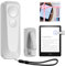 RF Remote Control Page Turner for Kindle Paperwhite Kobo eReaders, Kindle Page Turner for Camera Video Record and Shutter Selfie,eReaders Reading Accessories in Bed, Gifts for Readers (White)