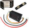 Misuratore di ampere CC - Misuratore di tensione digitale LED 0-100 V, tester per amperometro | Display digitale a tubo rosso blu. Strumento progettato e affidabile per il monitoraggio in reale