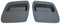 Auto Gancio Traino Copertura Tappo Copertura per gancio traino paraurti anteriore sinistra destra 2 pezzi OEM620721430R 620724861R 511802392R per Dacia per Duster 2018-2021(Gray 1Set)