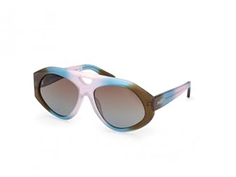 Sonnenbrille, Pucci EP0258, Hellbraun/Farbverlauf 58/16/140, Damen
