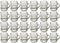 Diverse 24 x Pinneken Schnapsgläser Schnapsglas Glas 2 cl Trinkglas Schnapskrug Humpen
