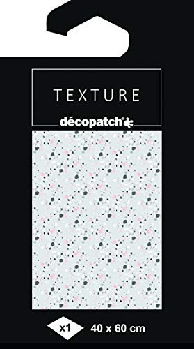 décopatch TD804C 1 Bogen Décopatch Papier 40x60cm Texture Terrazzo