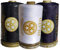 Filo da cucito tre stelle marca oro (blu-bianco-nero mix, 3pz)