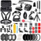 Navitech 60-en-1 kit D'accessoires pour Caméras d'action Compatible avec Le Xiaomi Mijia|Xiaomi Yi 2 4K | Xiaomi Yi Action Cam
