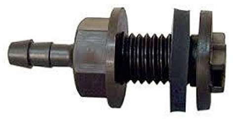 Weedness Bluma Tankanschluss 12 mm - Bewässerungssystem Urlaubsbewässerung Tropf Wasserspender Tonkegel Bewässerung für Topfpflanzen Pflanzen Balkon