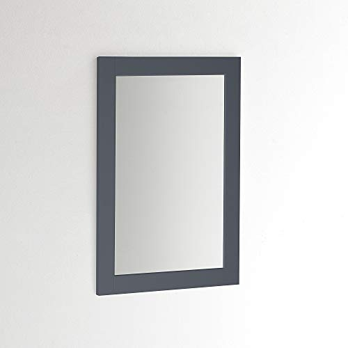 ARHome Wandspiegel, 90 x 60 cm, Nachtblau, Spiegel, Made in Italy