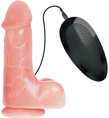 VIBRADOR REALISTICO BARBARA NATURAL 21 CM