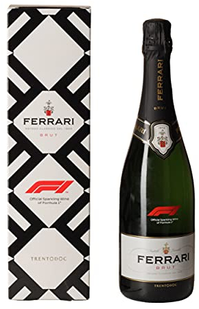 Ferrari Spumante Schaumwein Formel 1® in Geschenkverpackung (0,75l Cuvée Flasche)