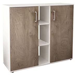 milani home Mobile Ingresso di Design Moderno con scarpiera e Porta Borse